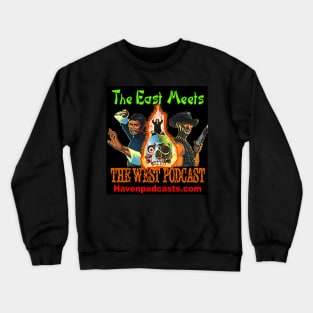 The East Meets the West Podcast Logo Crewneck Sweatshirt